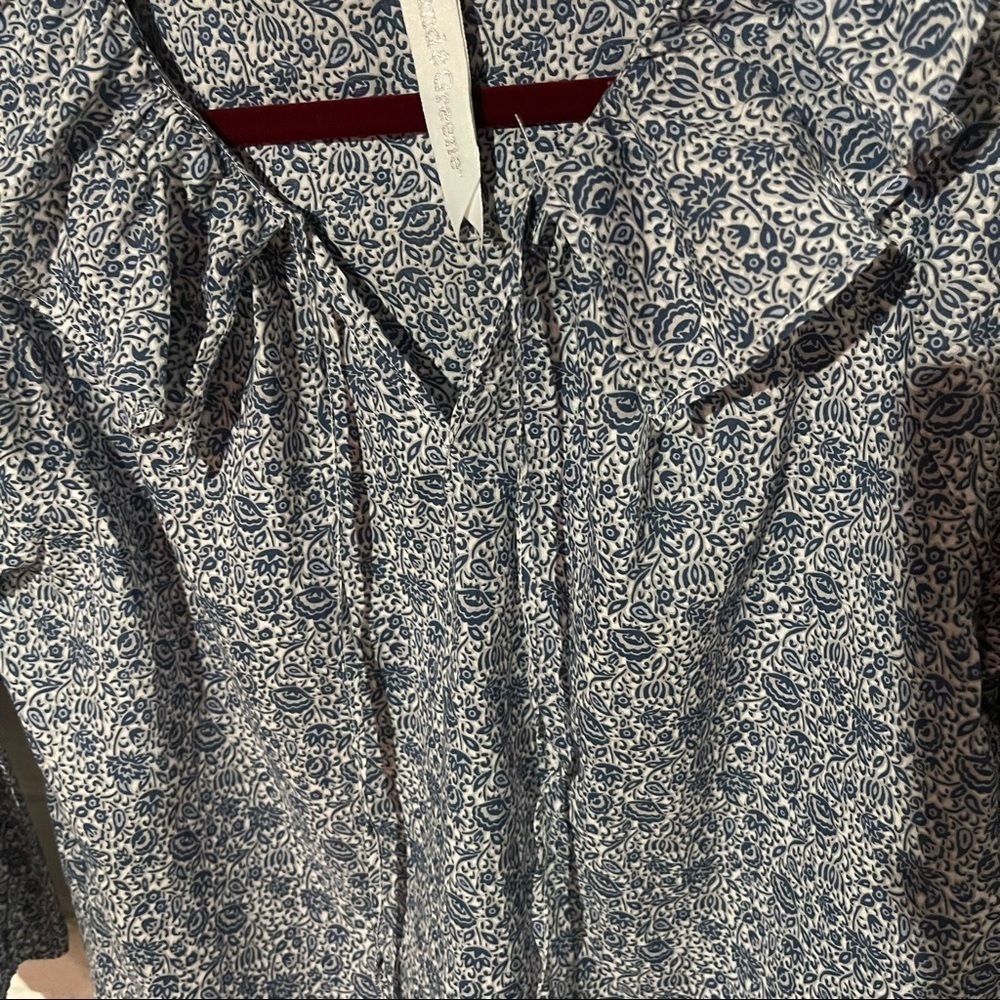 Women’s Flower-print Top L - Picture 5 of 5
